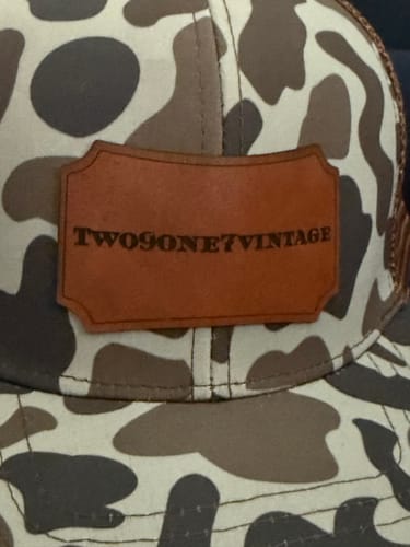 Customer photo review of Custom Slate Old’s Cool Trucker Hats - Lost Hat Co.