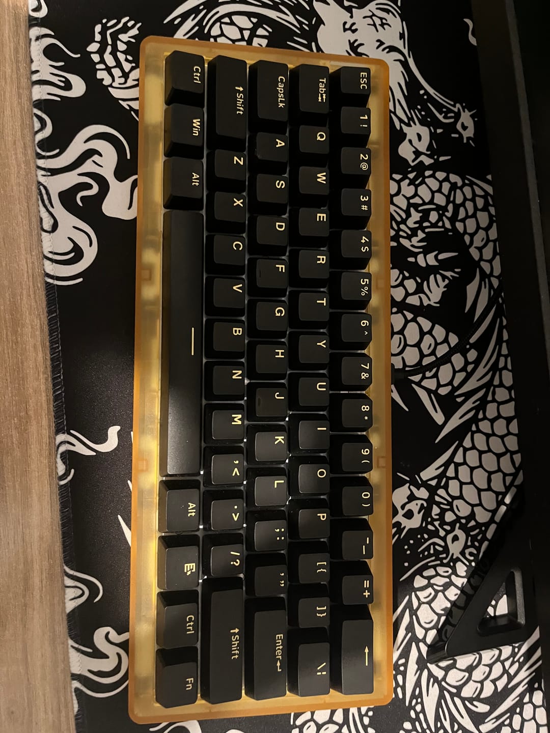 Customer photo review of Wraith W60 [BBL Edition] Klavye (Manyetik Switch / HE)