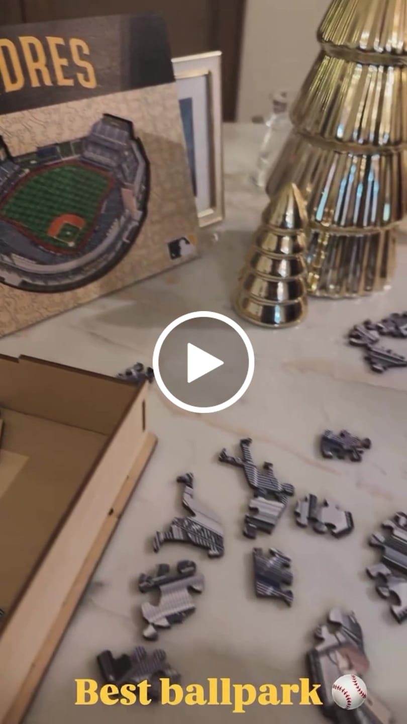 Customer video review of San Diego Padres™ Petco Park Stadium - Wooden Puzzle