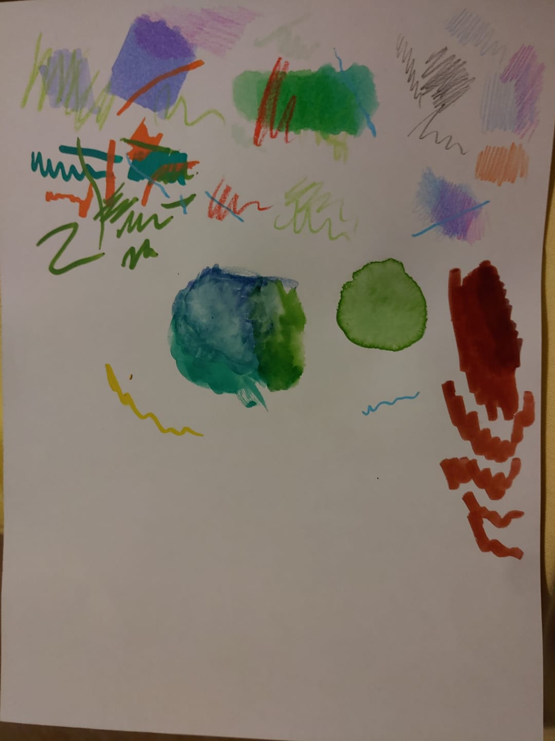 Customer photo review of Ohuhu Bleedproof Double-Sided Marker Pad with PU Cover
