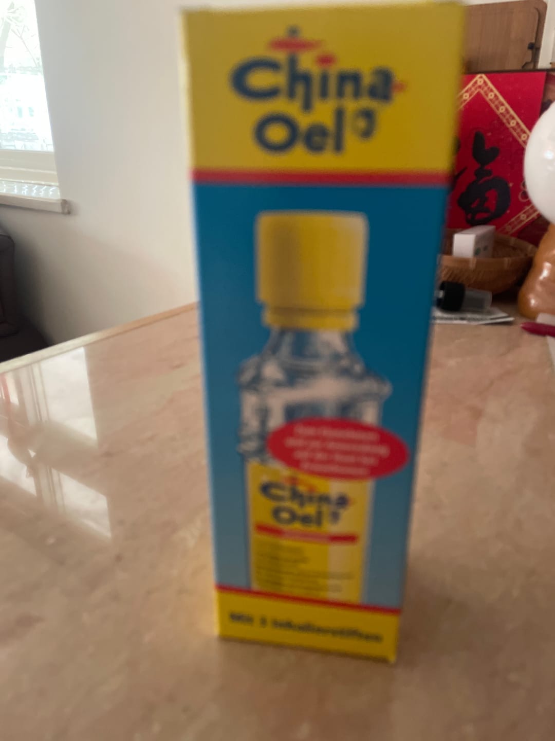 Customer photo review of 德國百靈油 China Oel (100ml | 25ml | 10ml)