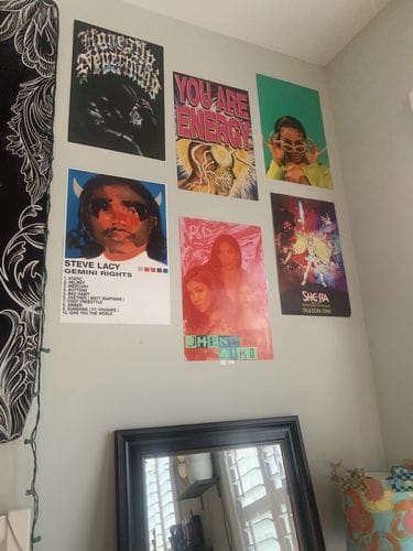 Customer photo review of Drake 'Honestly Nevermind' Poster