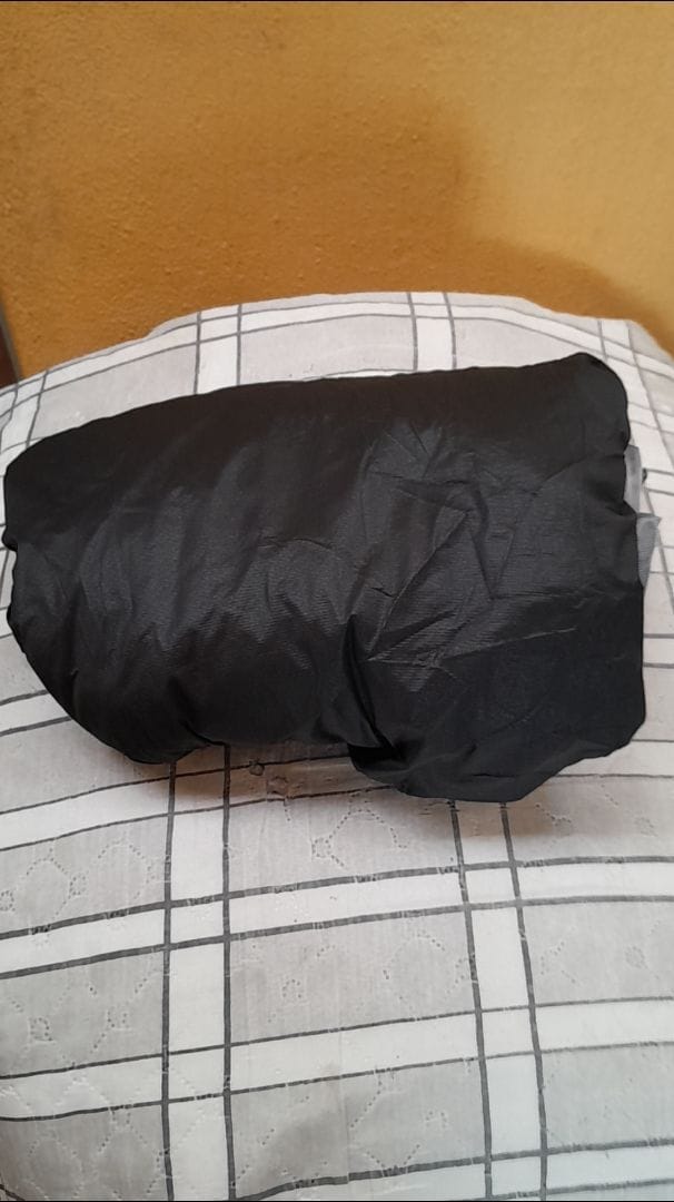 Customer photo review of Capa para Bicicleta Impermeável com Proteção Uv - Tamanho Universal