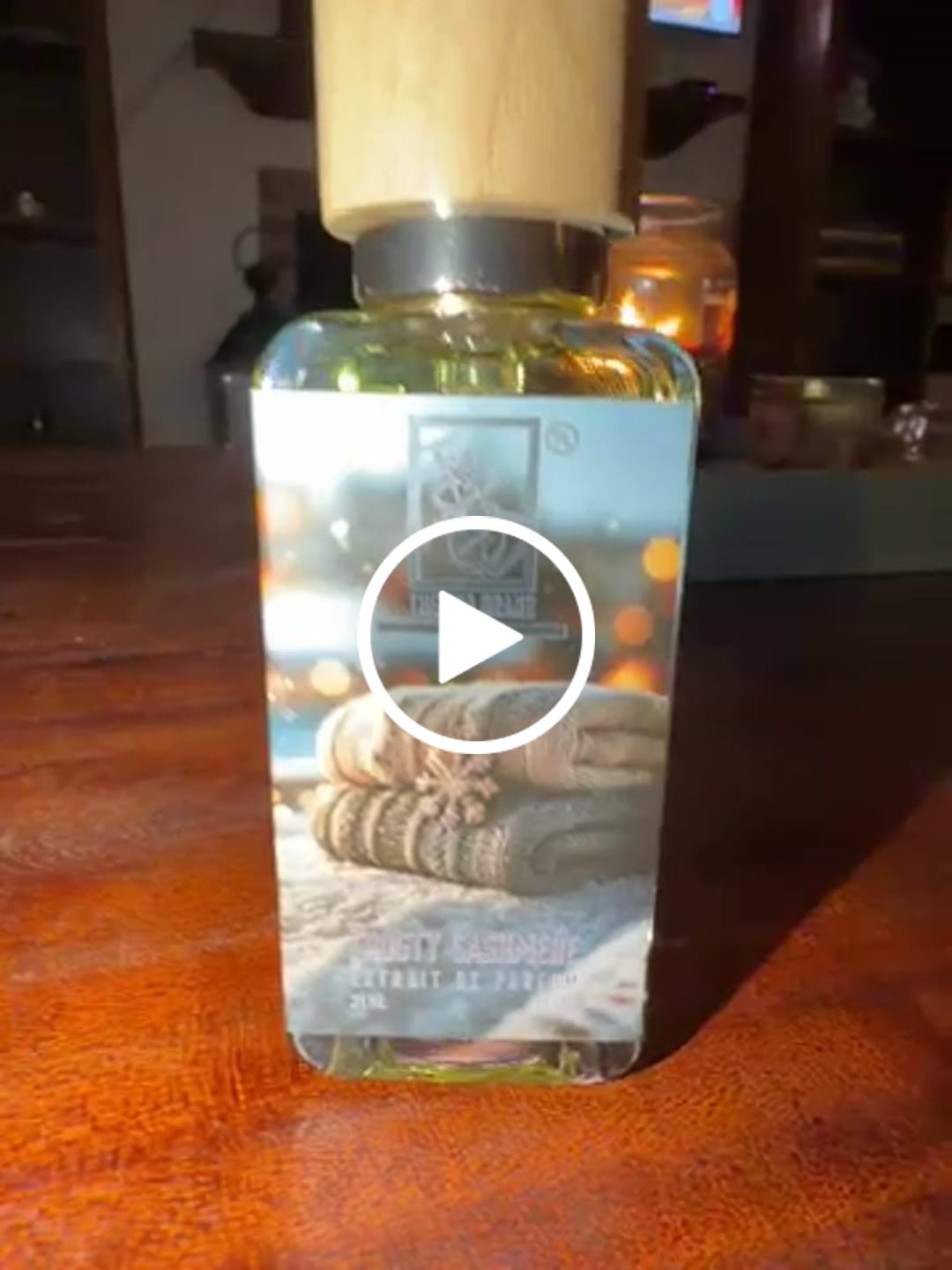 Customer video review of Frosty Cashmere