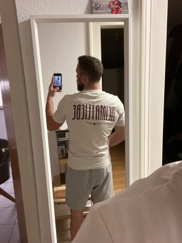 Customer photo review of Heimatliebe Statement - Shirt - Vintage White