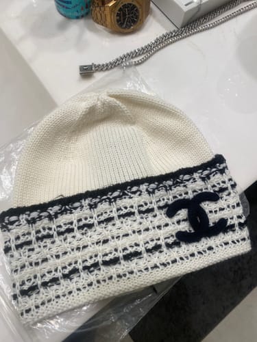 Customer photo review of C/C Knit Beanie