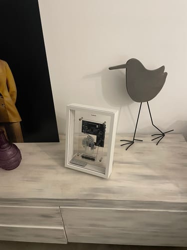 Customer photo review of M1 Music Frame CD Player