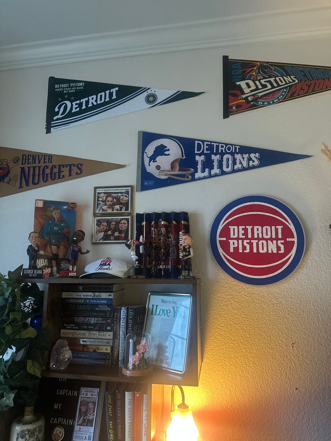 Customer photo review of Detroit Pistons™ - Wooden Puzzle