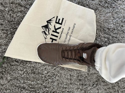 Customer photo review of Lorax Winter – Ergonomic & Supportive Winter Barefoot Shoes (Men)