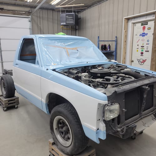 Customer photo review of HS Glamour Clearcoat AC-4521 Kit | Alpha Automotive Paint