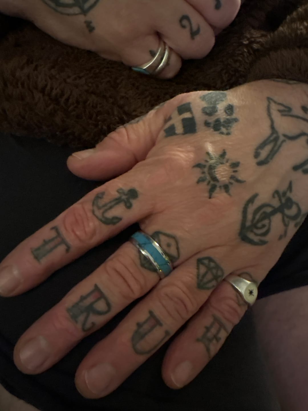 Customer photo review of TURQUOISE BAND.