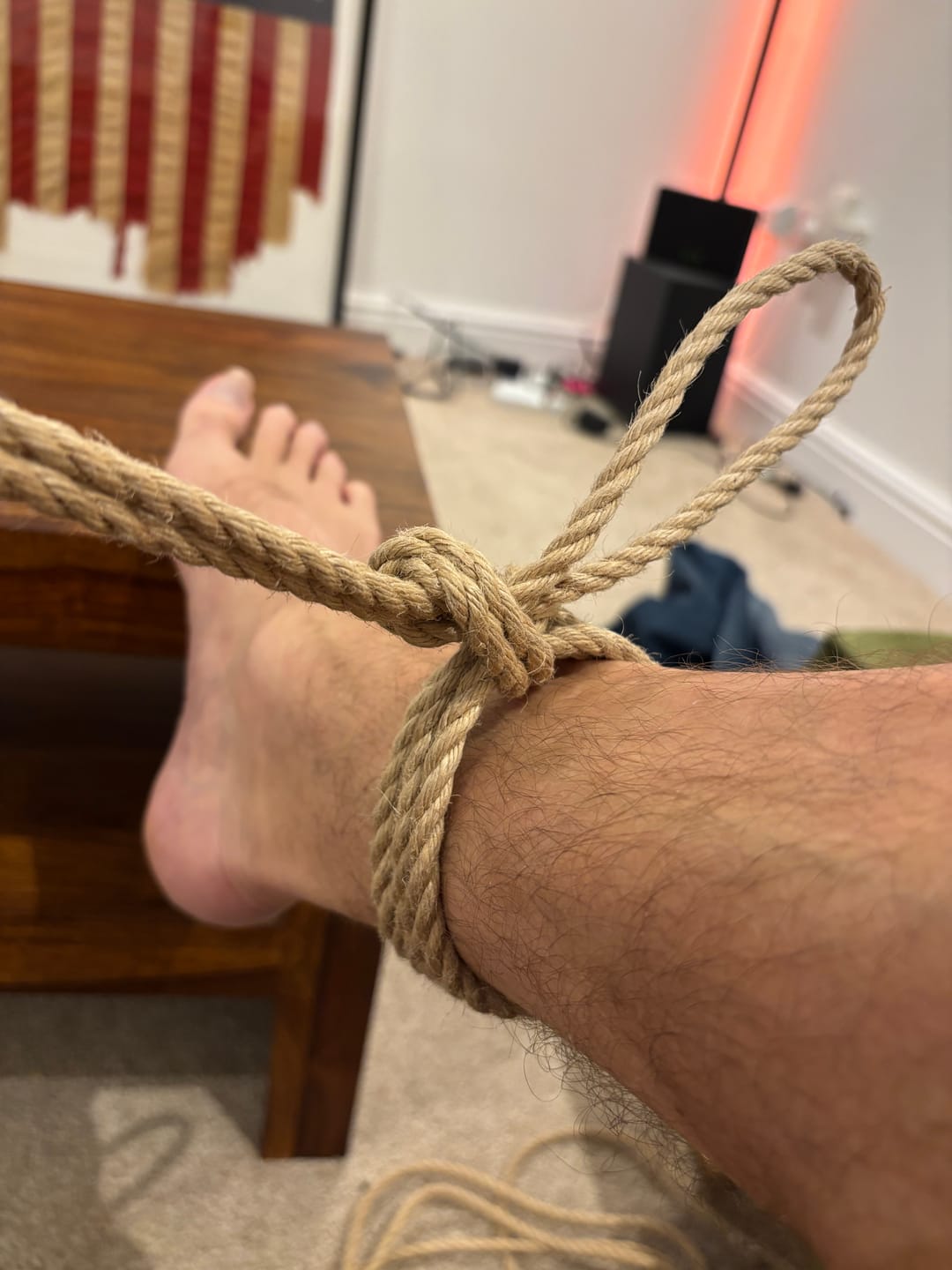 Customer photo review of Shibari Beginner Kit – 3× JBO-free Jute Rope, with Safety Shears & Learning Path