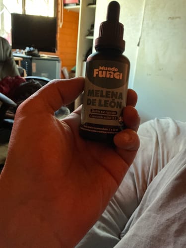 Customer photo review of Gotas de Melena de León - Ultra concentrado 50ML