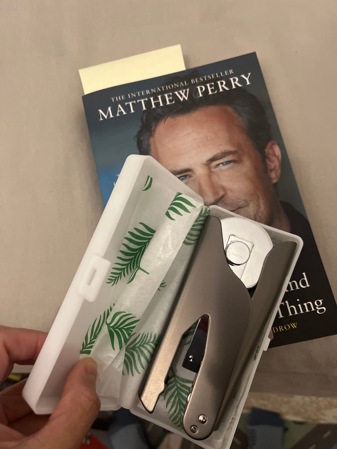 Customer photo review of Custom Book Embosser
