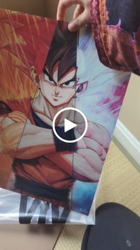 Customer video review of 3D Triple Transition [Colors of a Warrior] Lenticular Print
