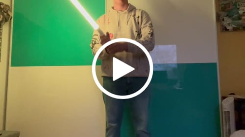 Customer video review of The Learner lightsaber (VHC)