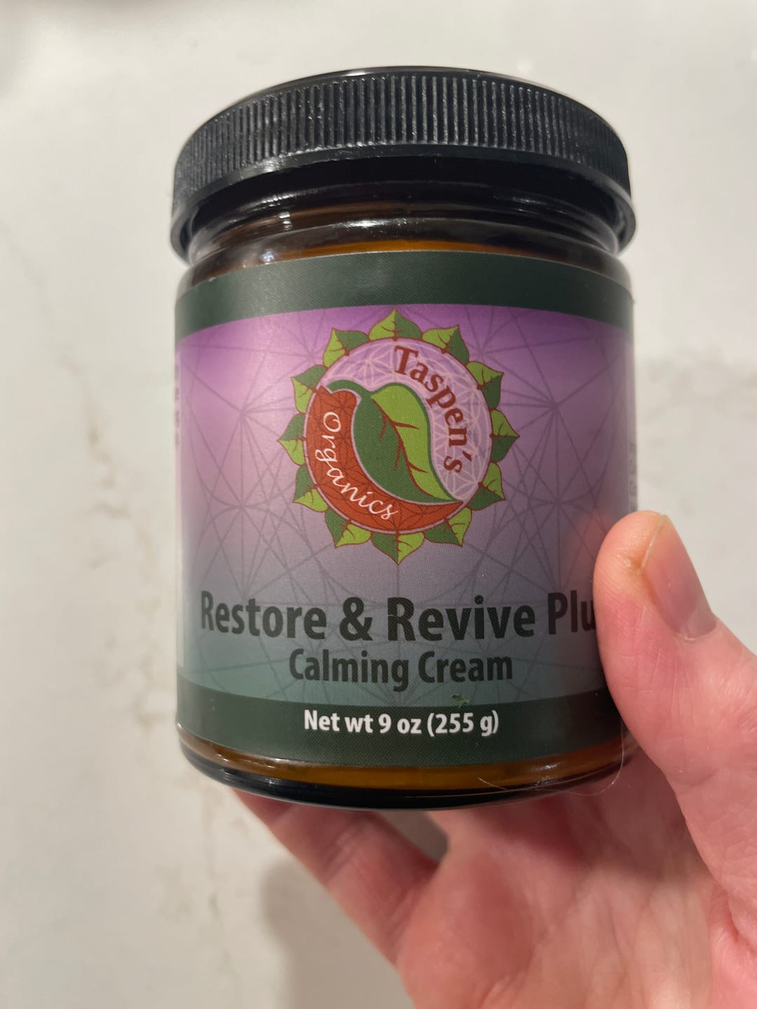 Customer photo review of Restore & Revive Calming Cream PLUS