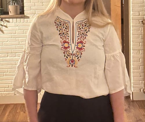 Customer photo review of Дамска риза "Плодородие"