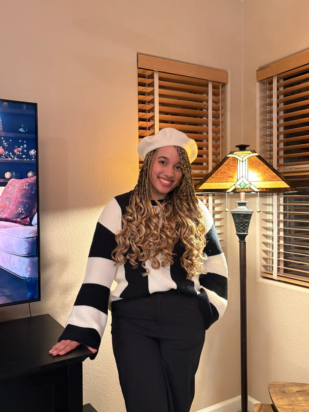 Customer photo review of Freetress Braid - 3X FRENCH CURL 22"