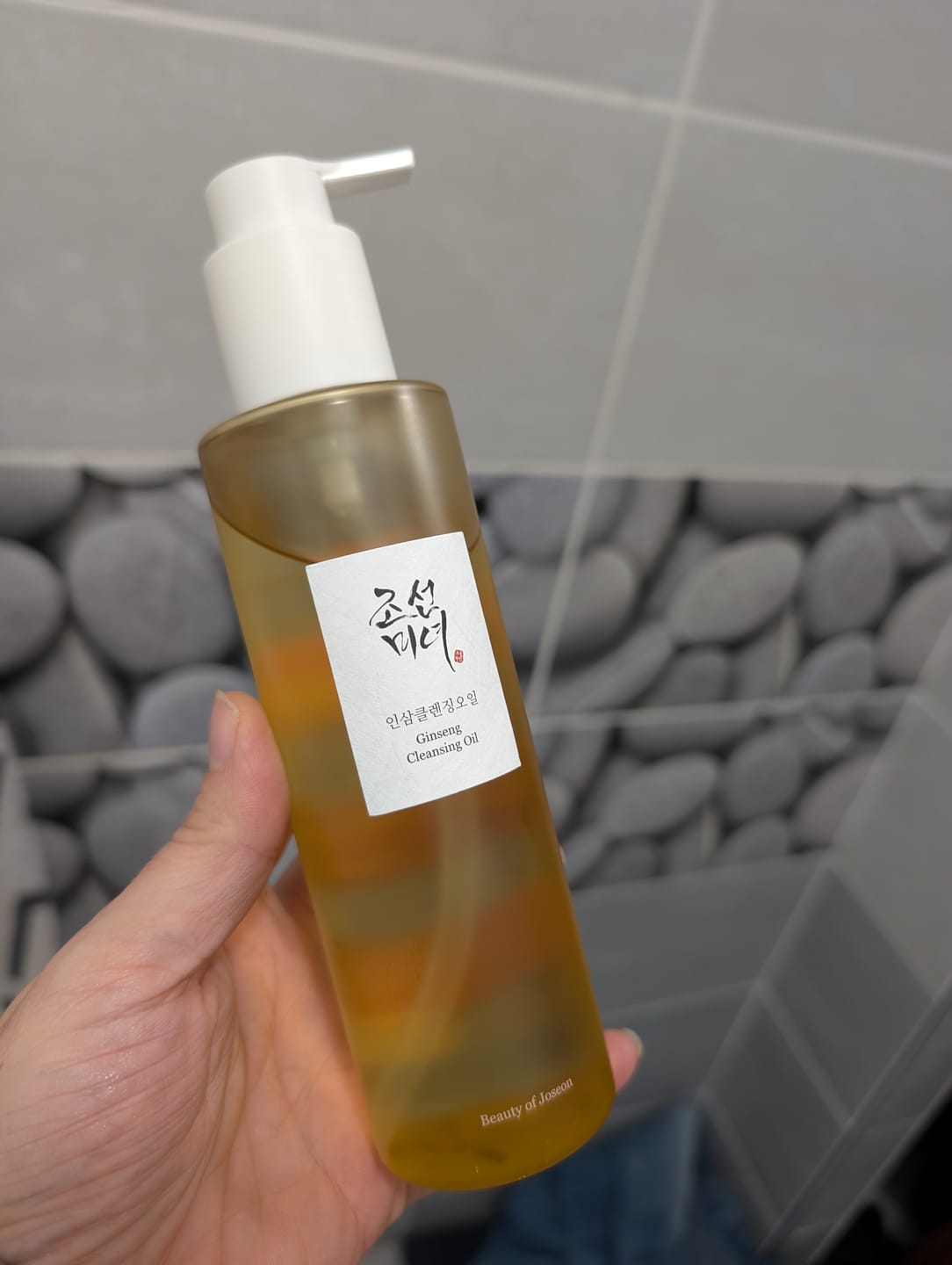 Customer photo review of Beauty of Joseon - Huile nettoyante - Ginseng Cleansing Oil