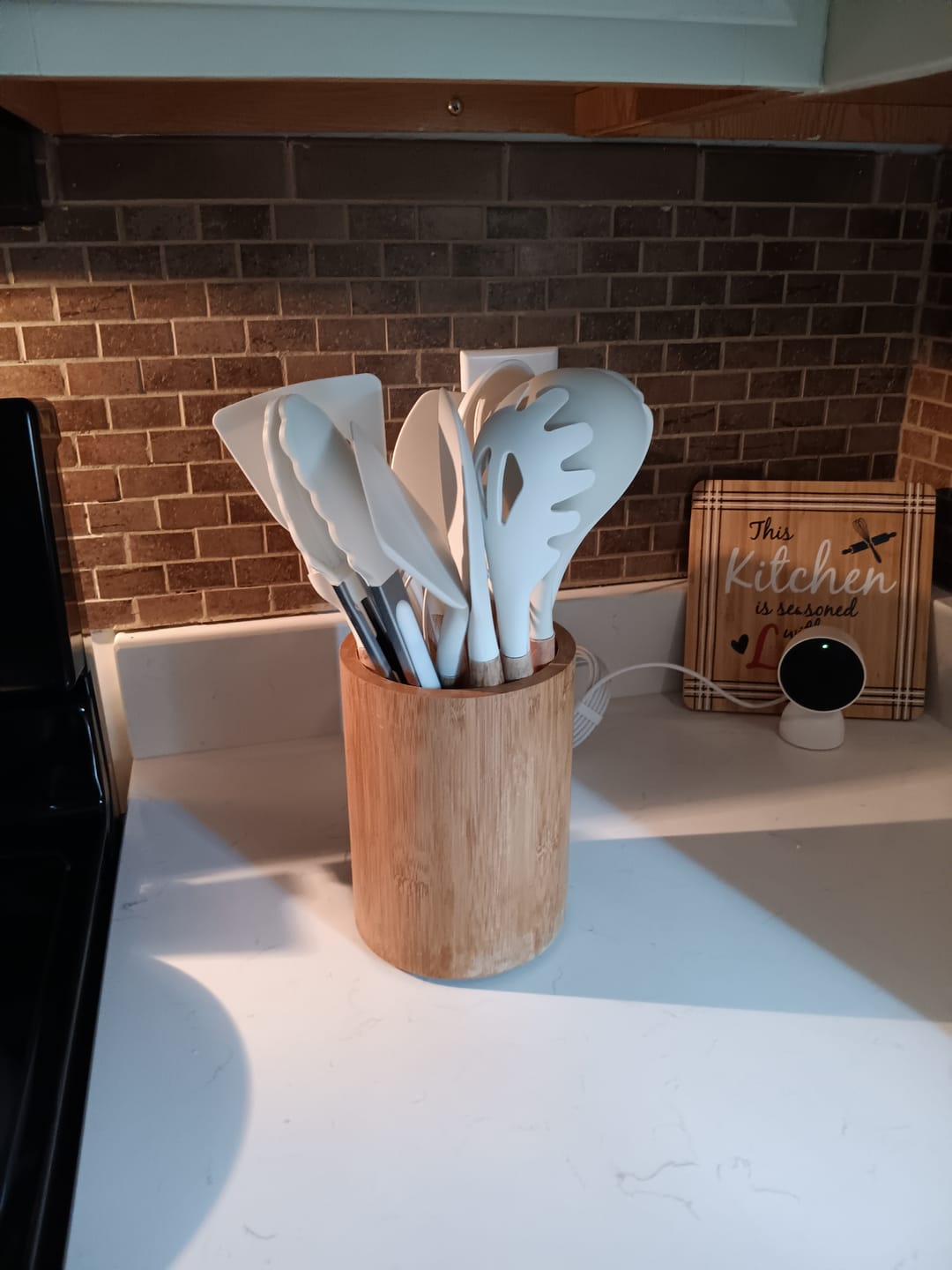 Customer photo review of Silicone Utensils Set
