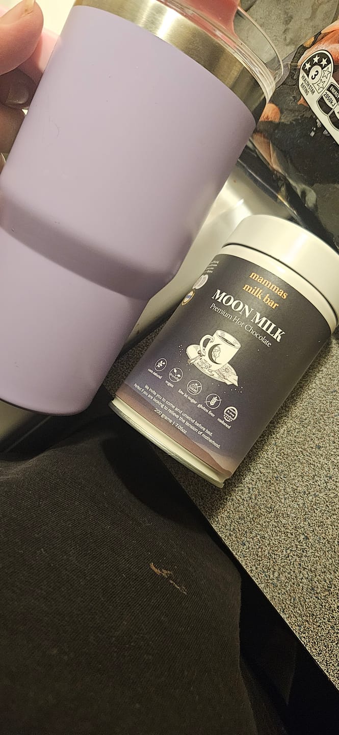 Customer photo review of Moon Milk - Sleep & Rest
