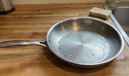 Customer photo review of TitanPan V0.2 - מחבת טיטניום טהור