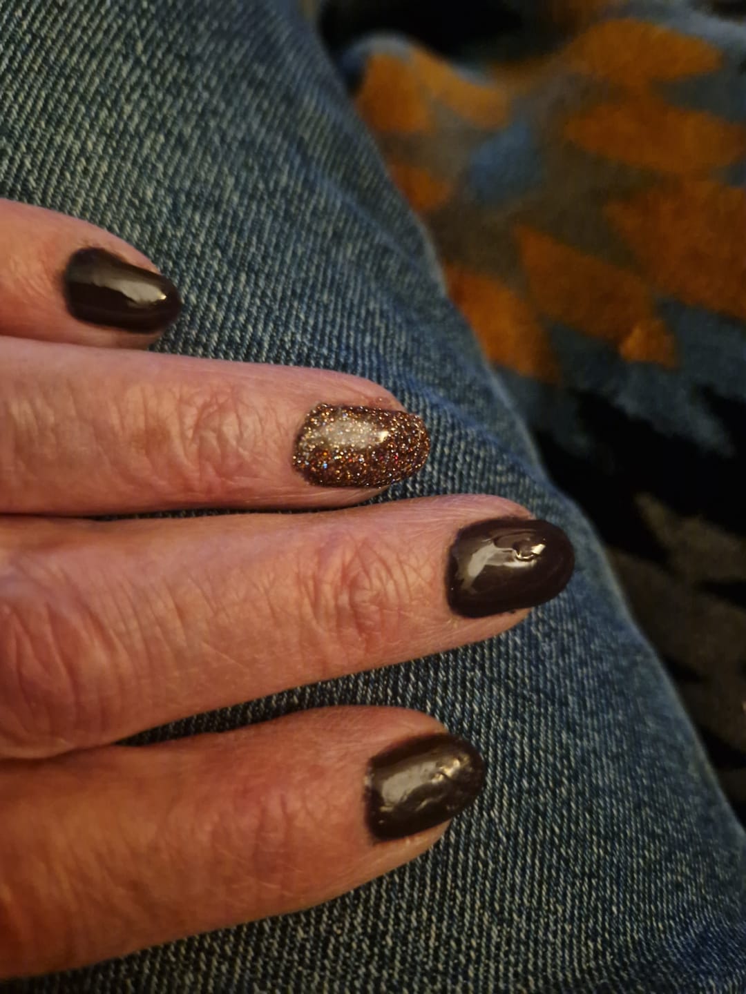 Customer photo review of Lavender Purple Dipping Powder