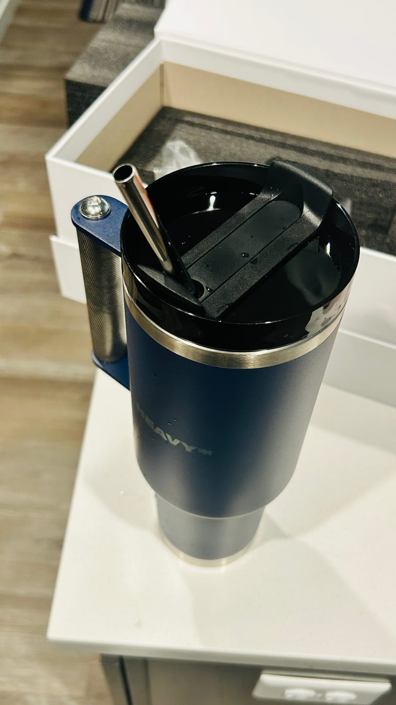 Customer photo review of HEAVY* Tumbler