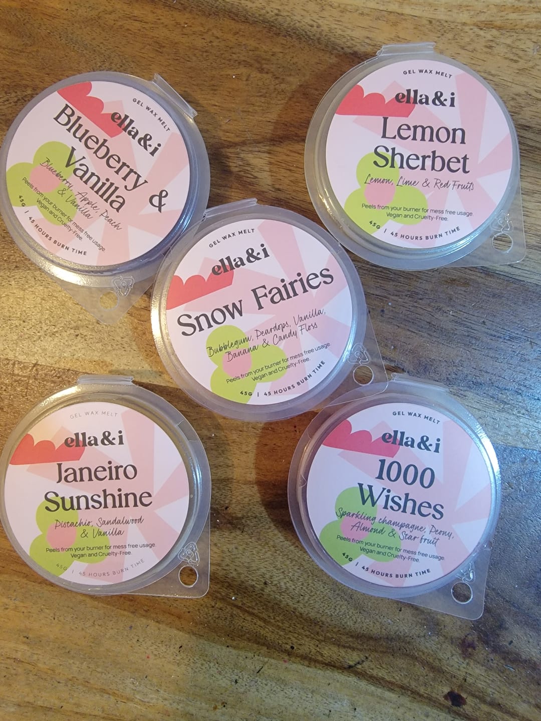 Customer photo review of Sweet Gel Melt Bundle