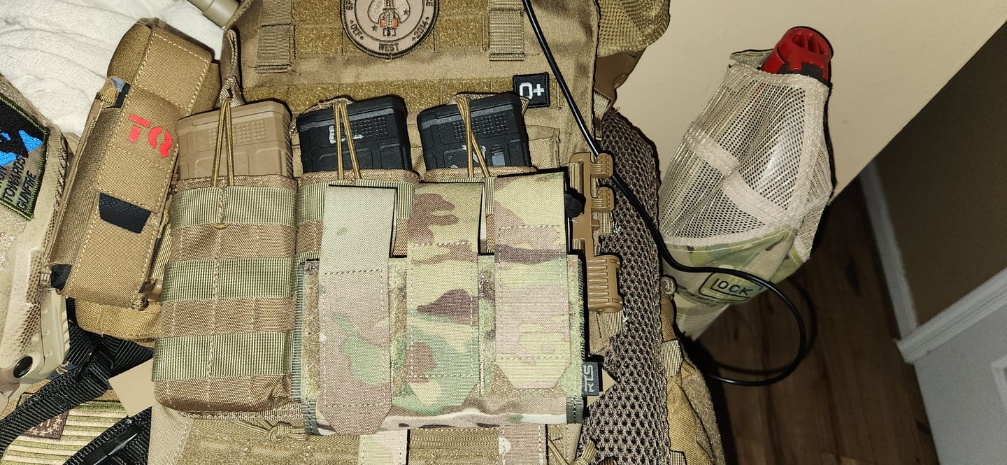 Customer photo review of RTS Tactical SR Triple Pistol Mag Pouch