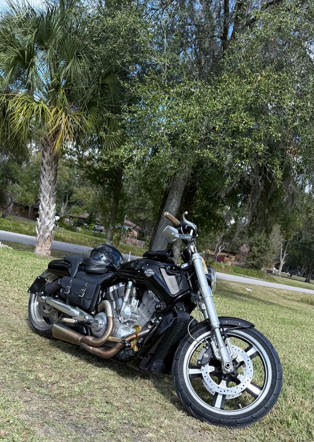 Customer photo review of H-D® V-Rod Right Side Solo Frame Bag - VFR01