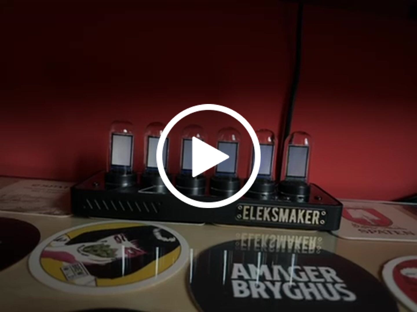 Customer video review of EleksTube IPS Pro GEN3 Limited Edition 6-Bit Digital Clock