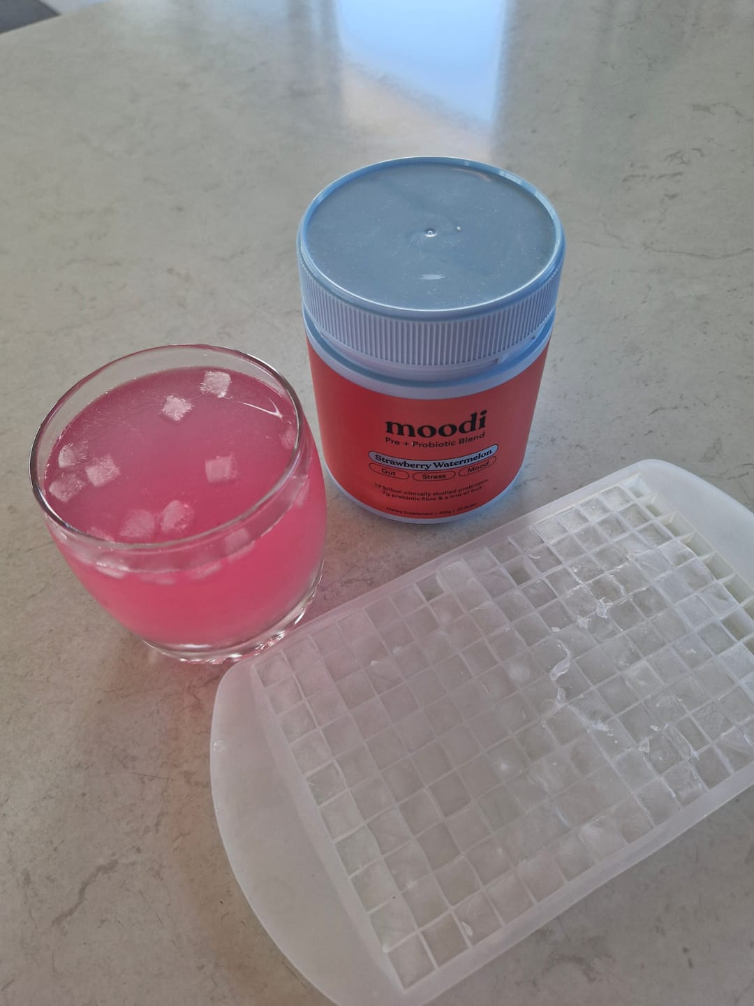Customer photo review of Mini Ice Cube Tray