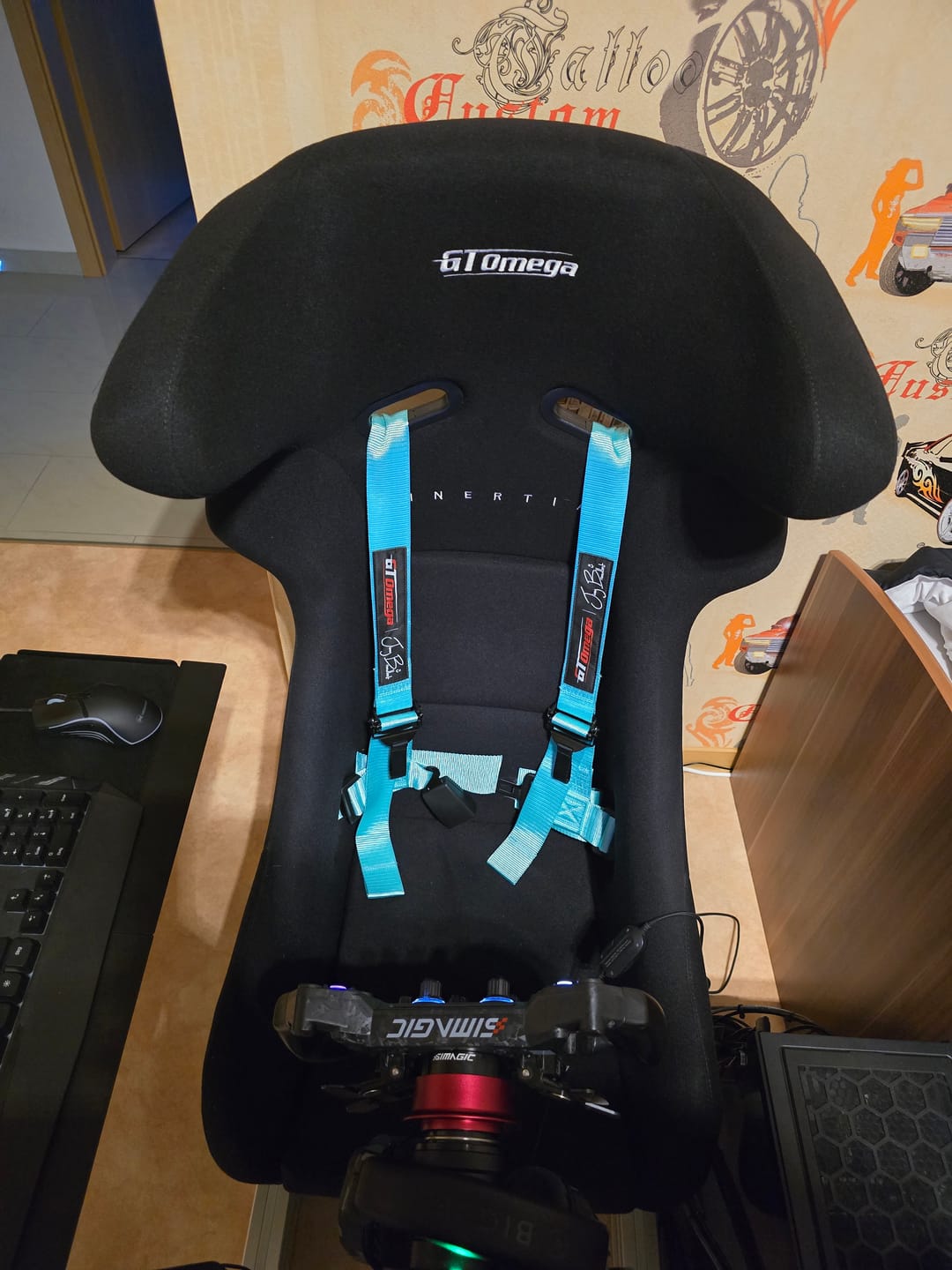 Customer photo review of INERTIA Bucket Seat