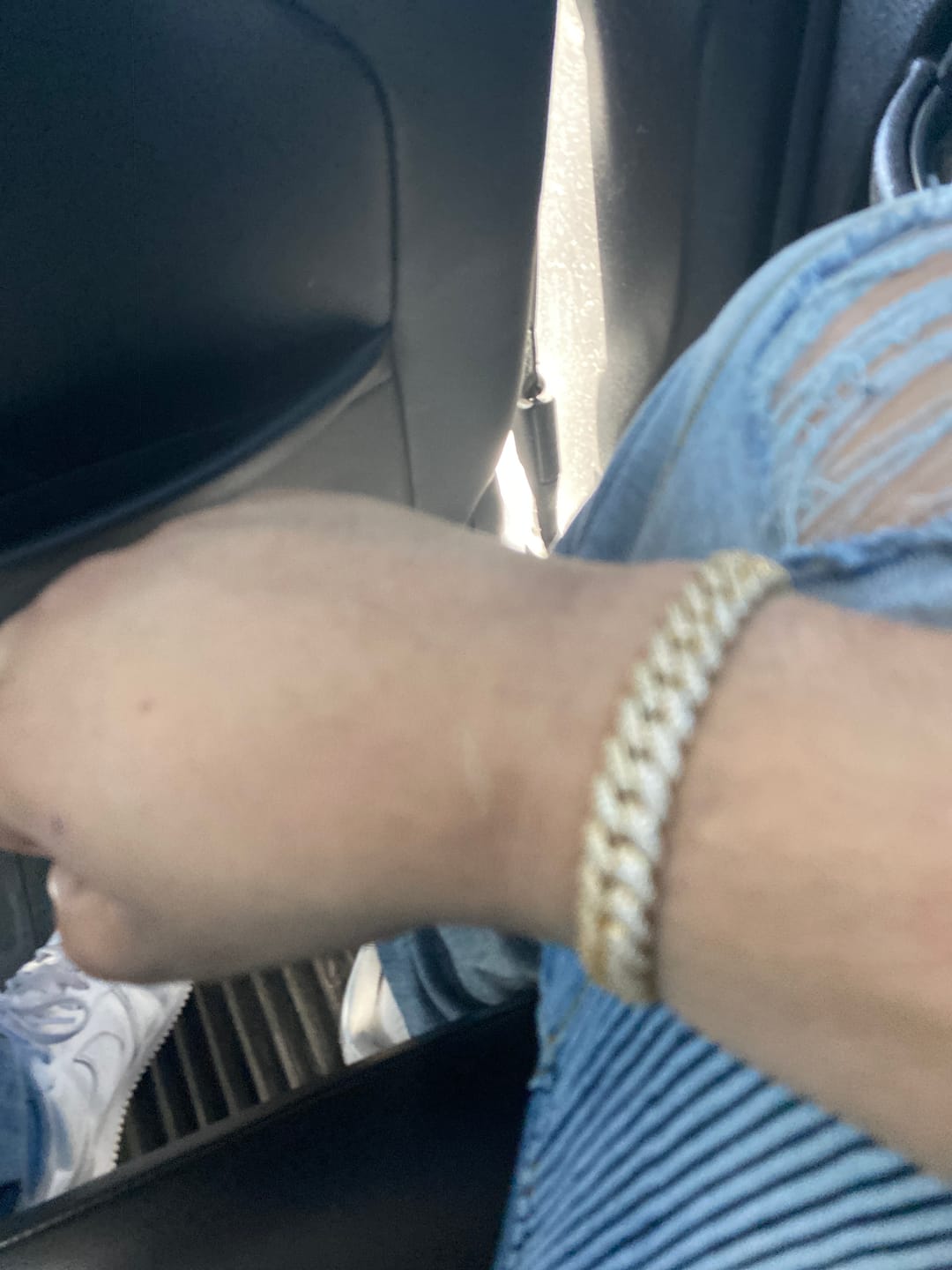 Customer photo review of The Black Jack Necklace - RG392-20
