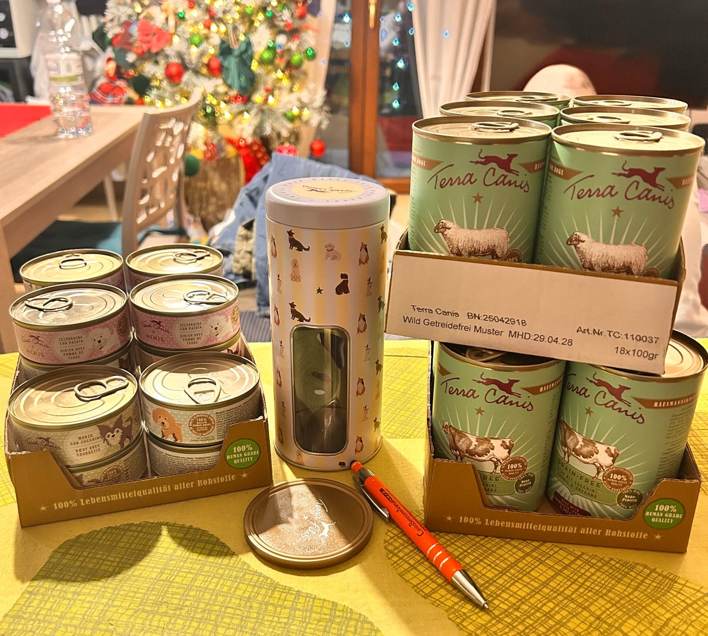 Customer photo review of Terra Canis Pacchetto Introduttivo - Minis 8x100g - Ricco di Calcio, Sano e Grain Free