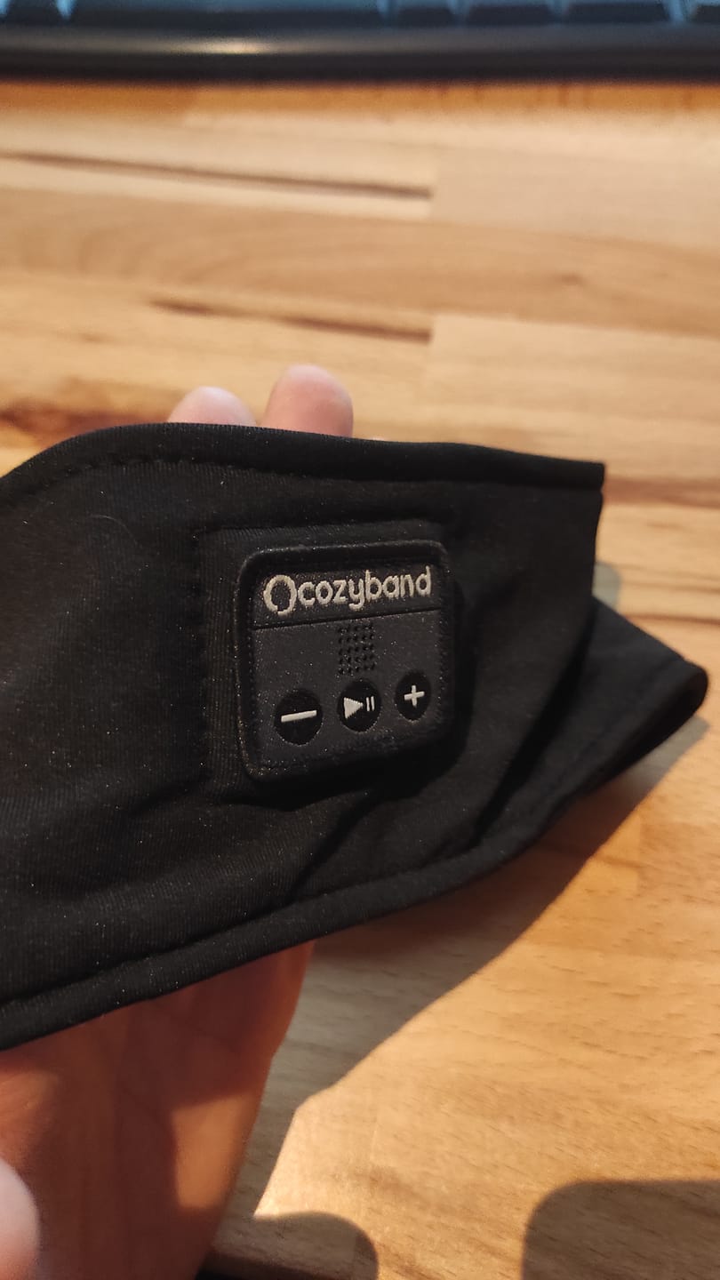 Customer photo review of CozyBand Wireless Headphones