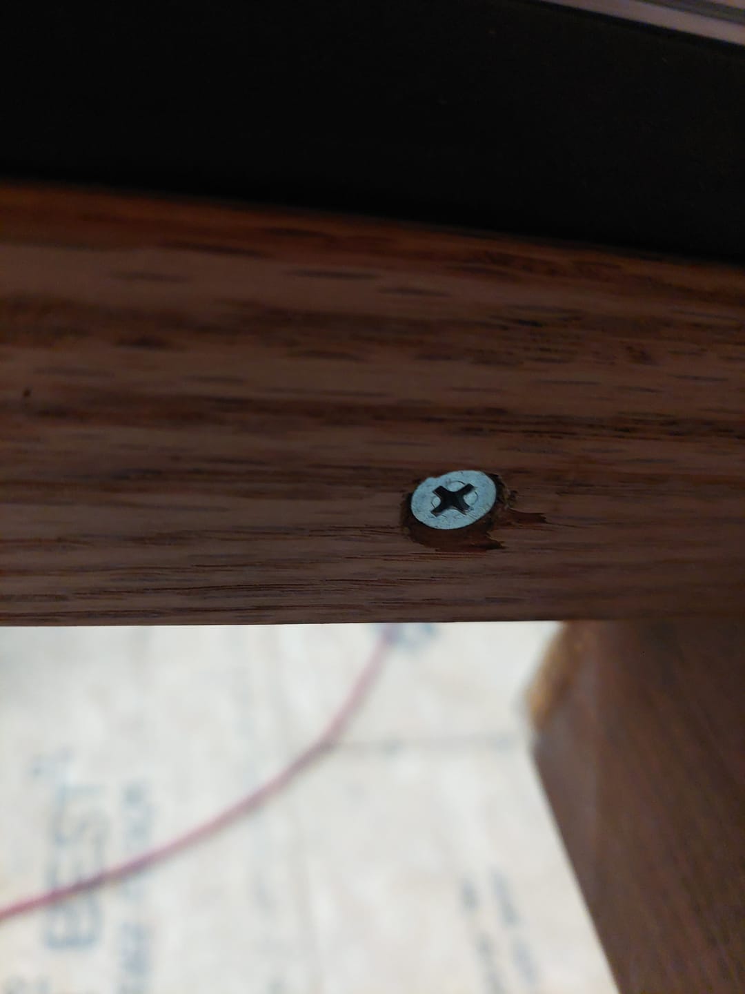 Customer photo review of Outswing Bumper Threshold