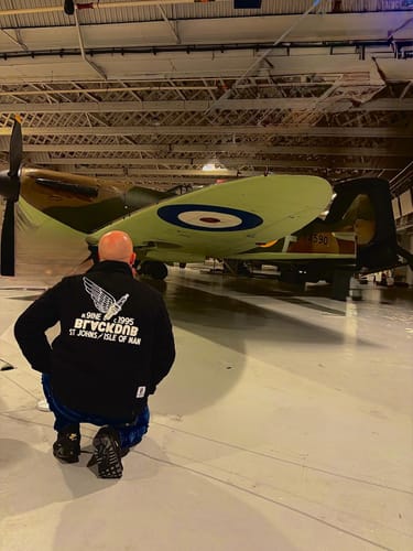 Customer photo review of Spark Plug Mechanic Jacket