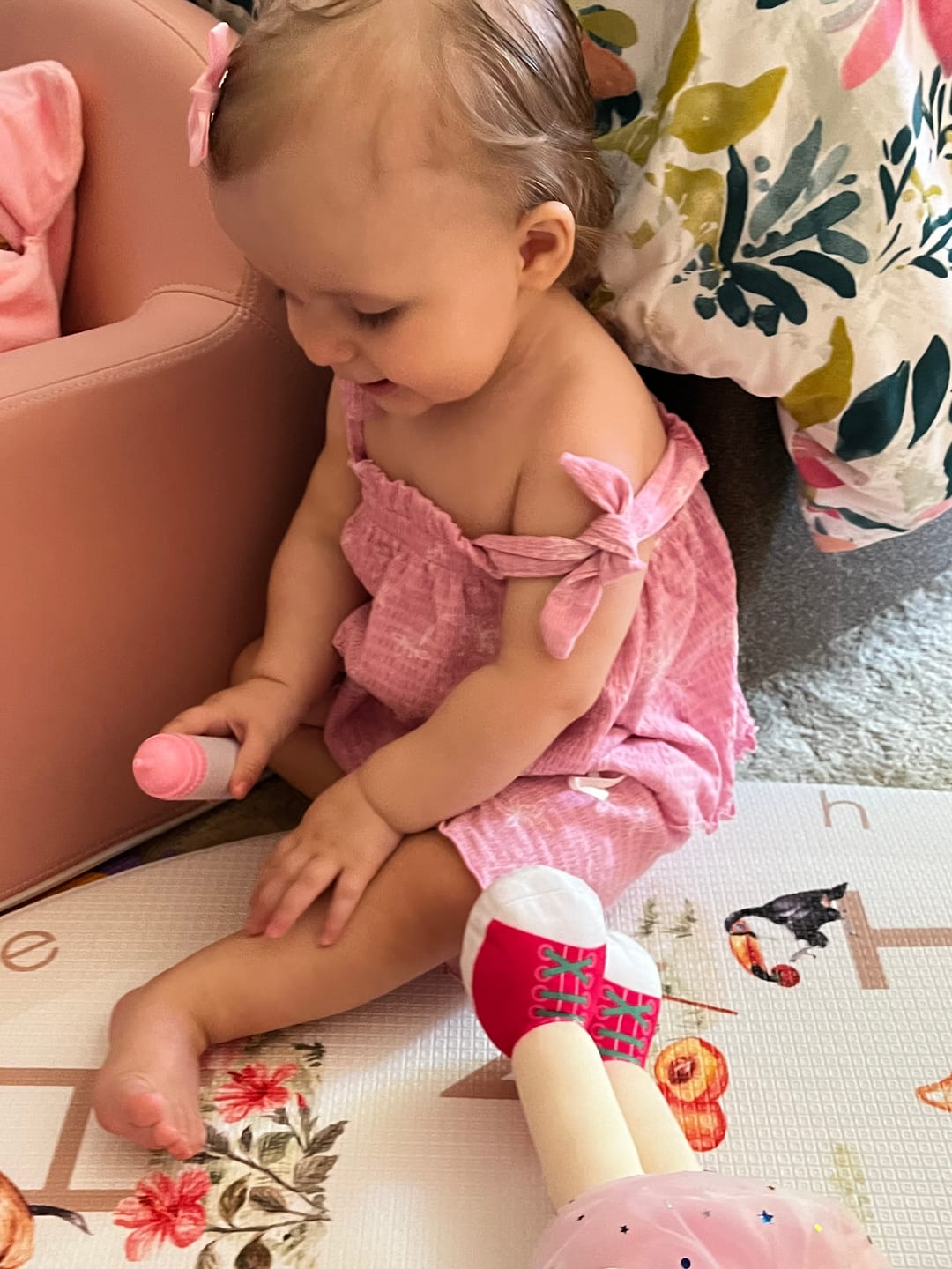 Customer photo review of Storybook Neutral / Checkered