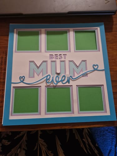 Customer photo review of Crafting Memories SVG Mega Bundle