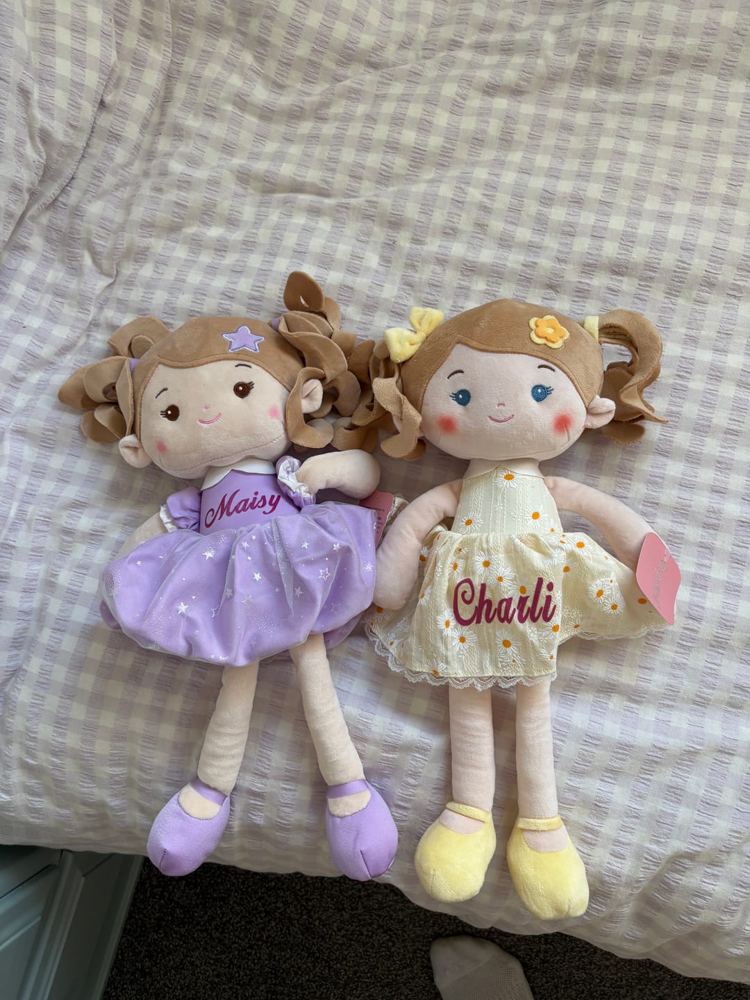 Customer photo review of Personalized Daisy Girl - Yellow