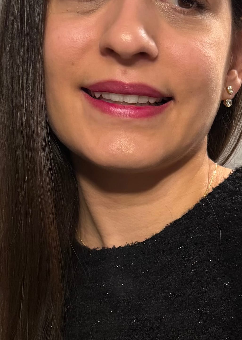 Customer photo review of Отлепящ се тинт TATTOO BERRISOM MY LIP TINT