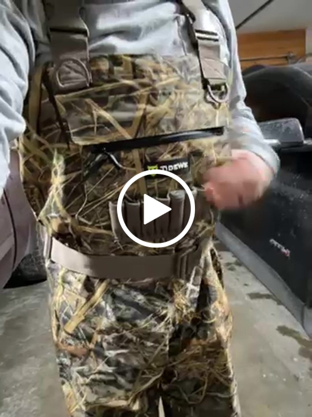 Customer video review of FLASH SALE AquaWade Duck Waterfowl Hunting Breathable Chest Waders