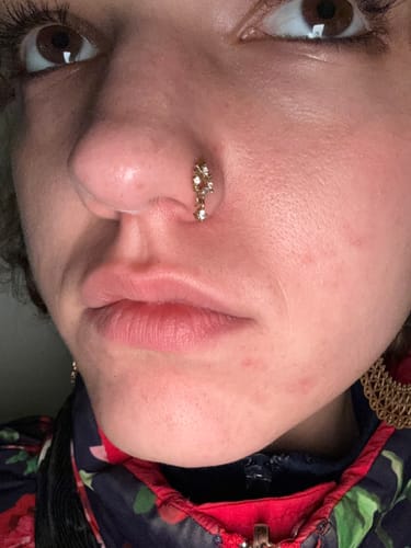 Customer photo review of Piercing Teresa