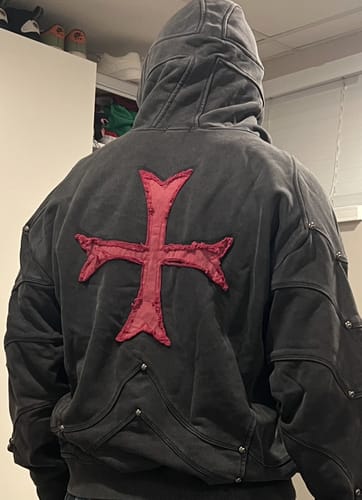 Customer photo review of Crusader Armor Hoodie
