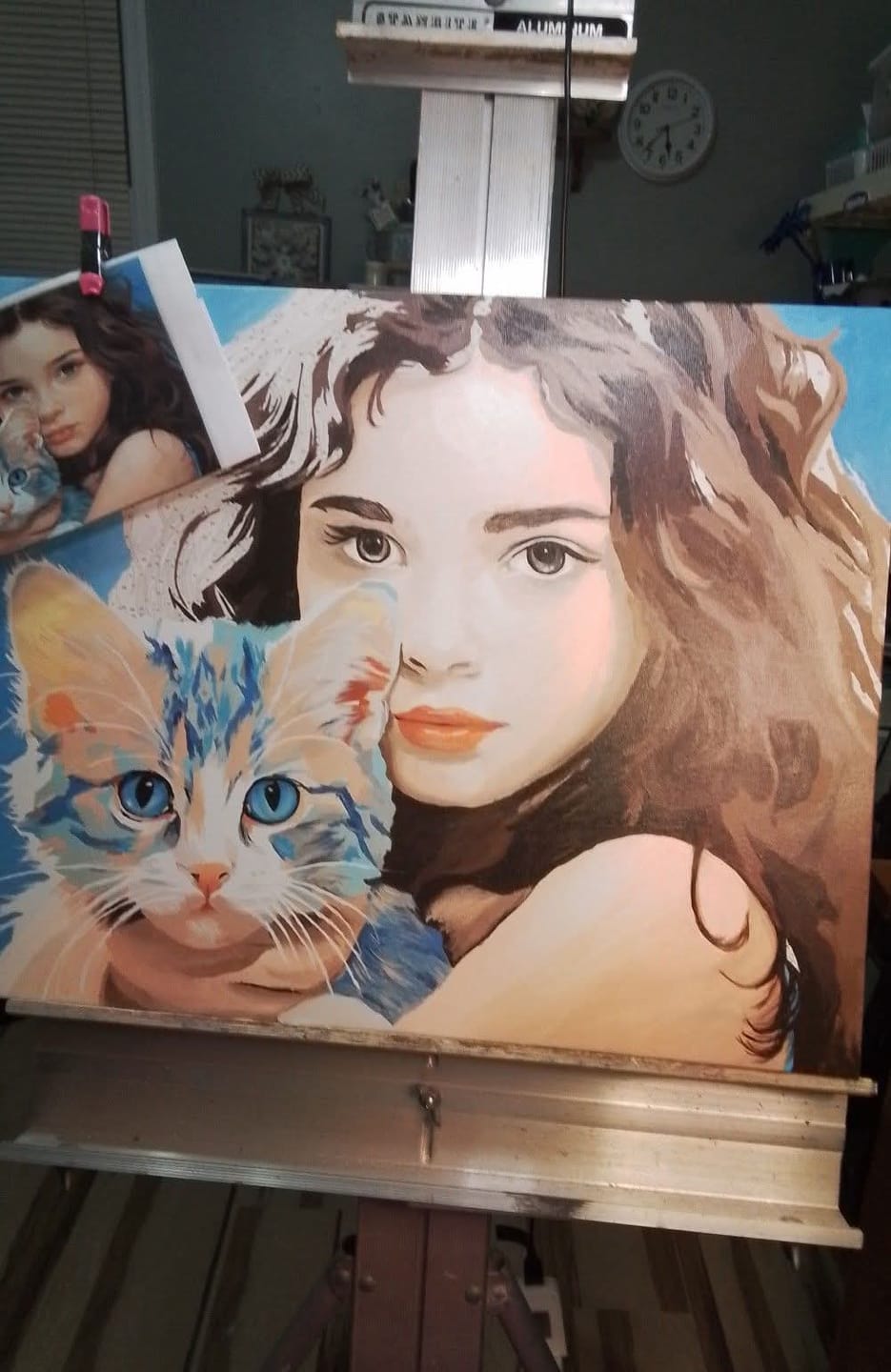 Customer photo review of Girl's Pet Cat