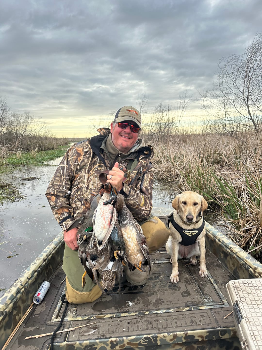 Customer photo review of TIDEWE × MinnDak Slough Dawgs TIZIP® Duck Hunting Waders | Durable Waterproof Breathable Zip Chest Bootfoot Waders for Men | Camo Neoprene Hunting Bibs