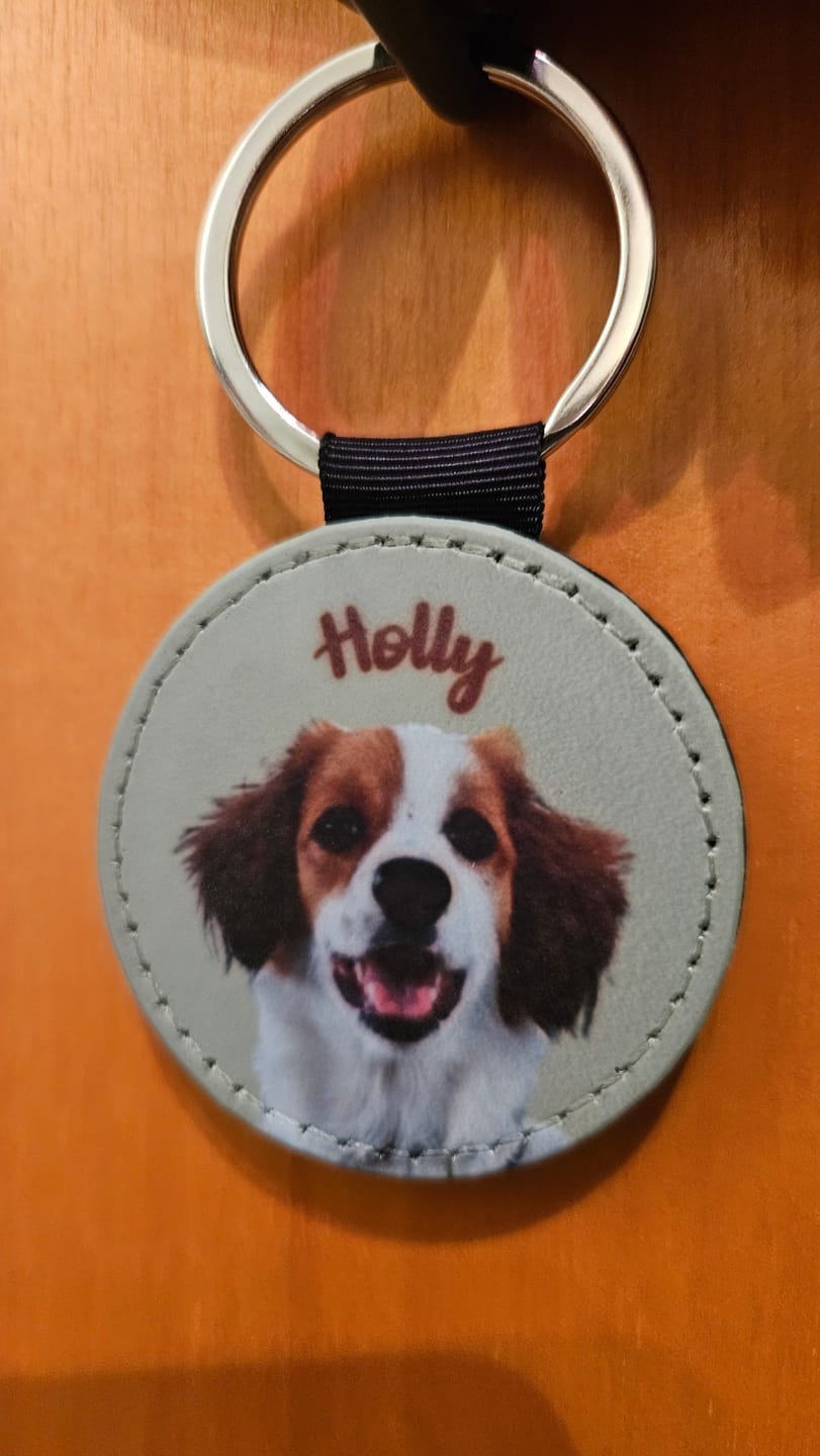 Customer photo review of Haustierportrait - Individueller Schlüsselanhänger